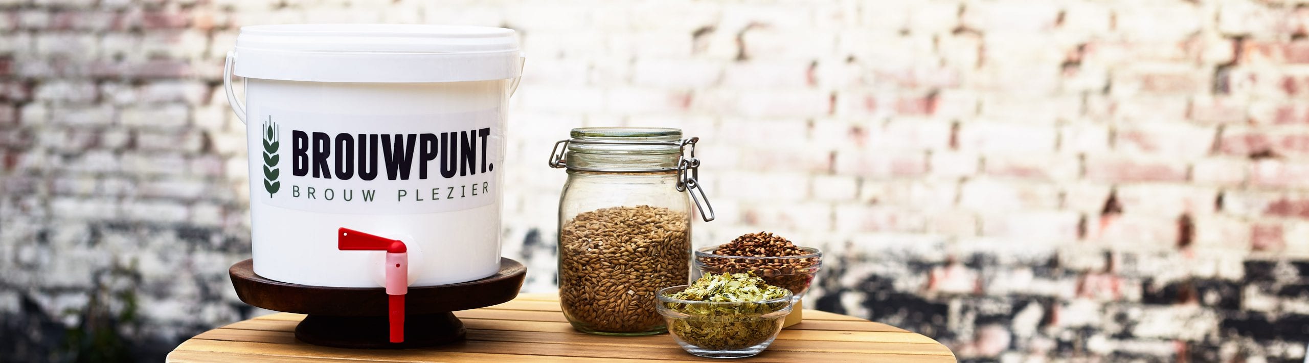 Bierbrouw pakket banner