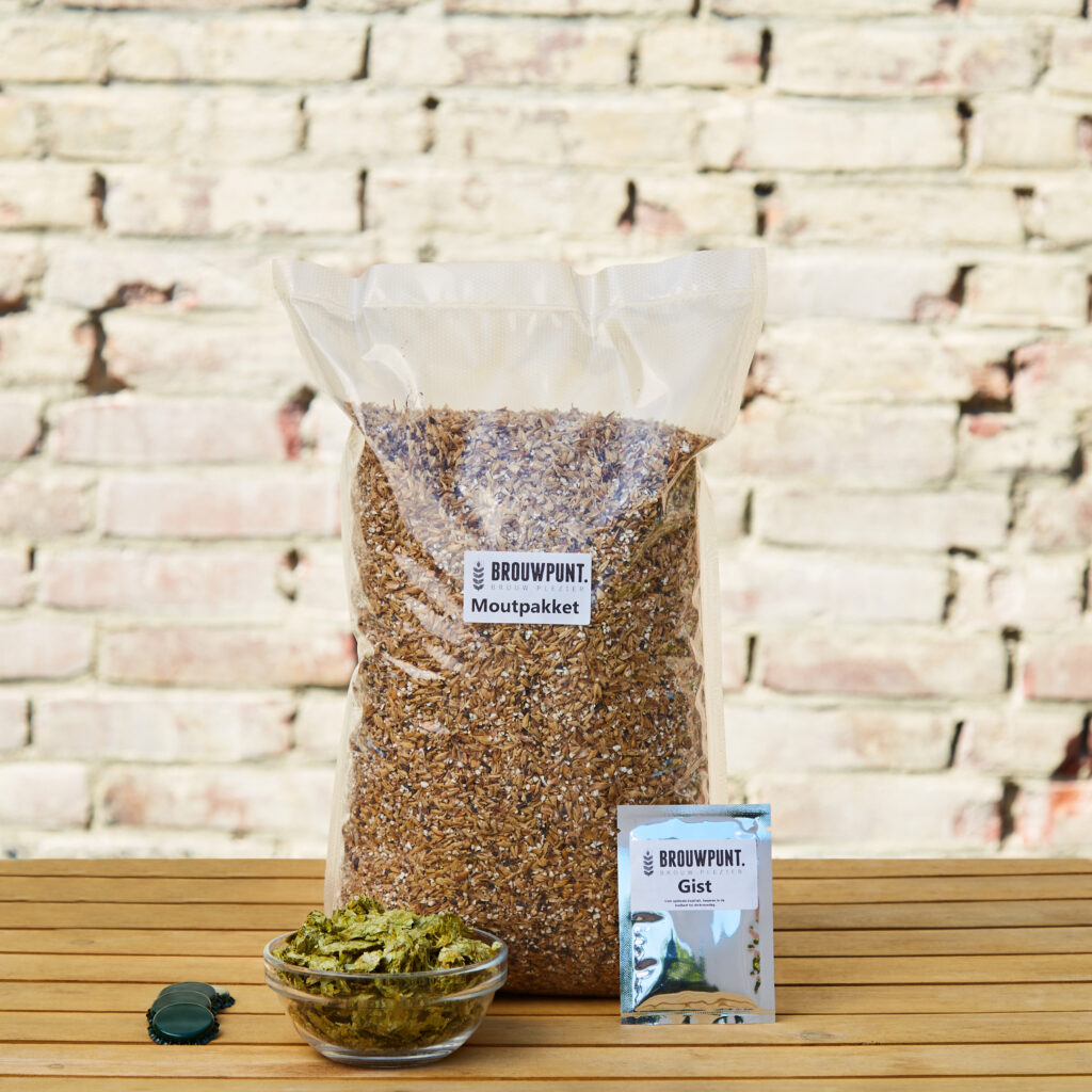 Bierbrouw pakket ingrediënten van Brouwpunt