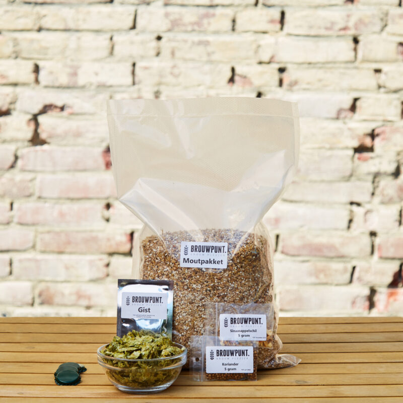 Bierbrouw recept met kruiden