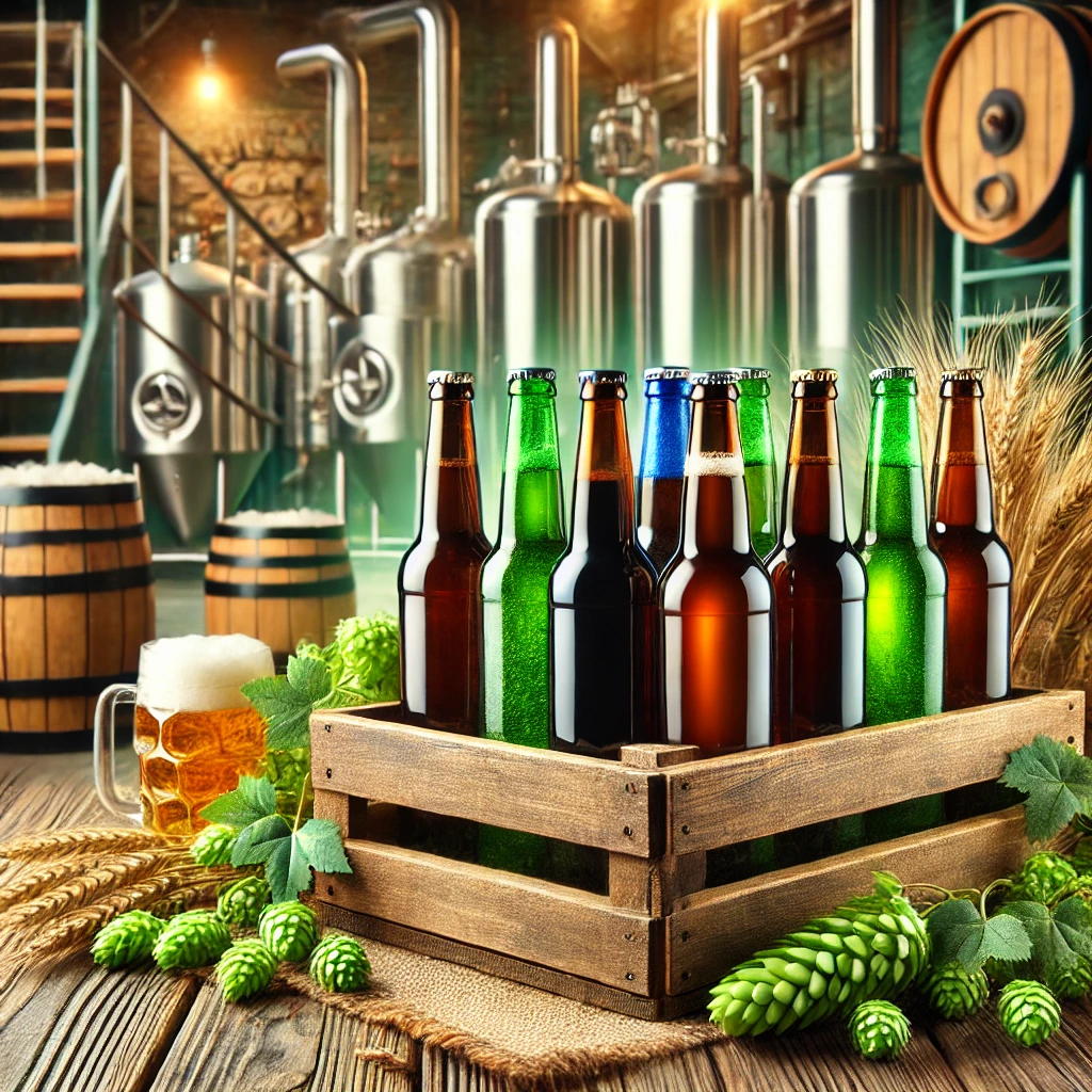 Waarom zijn bierflesjes gekleurd