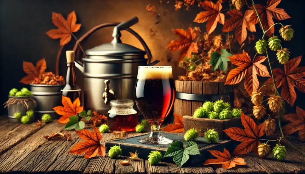 Herfst bier brouwen met een bierbrouw pakket