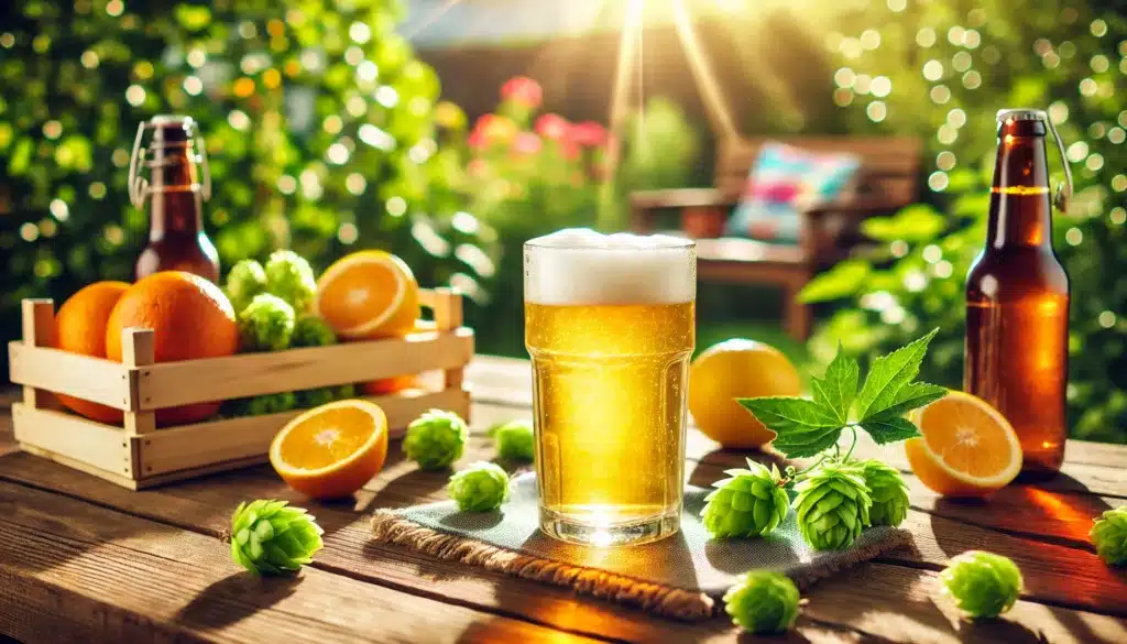 Zomer bier brouwen met een bierbrouw pakket