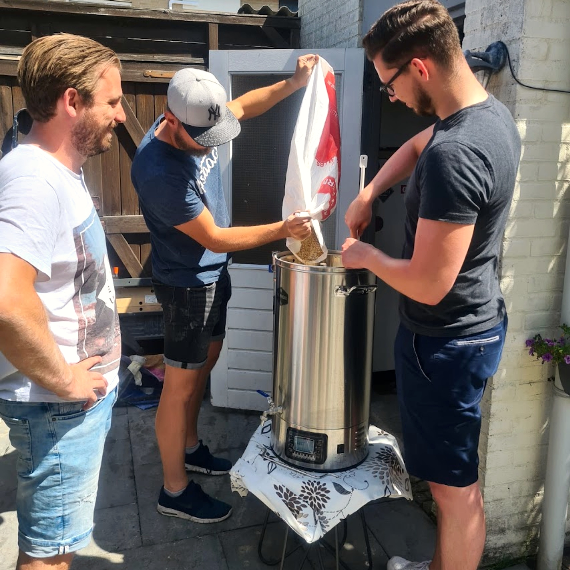 All in One brouwketel uitleg