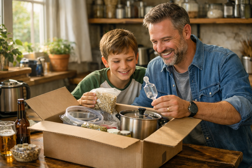 Bierbrouwpakket voor vaderdag